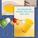 GobekUsa Balloon Acrylic Ceiling Light: Modern 5 Color Kids Room E27 Lamp with Switch