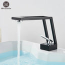 GobekUsa Brass Basin Sink Faucet Mixer with Single Handle for Bathroom Vanity