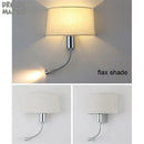 GobekUsa LED Industrial Gooseneck Wall Sconce for Bedroom Reading and Hotel