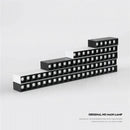 GobekUsa LED Linear Grille Light: Modern Surface Mount Ceiling Lighting for Home, 110V/220V
