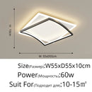 GobekUsa LED Chandeliers Lights Dimming Modern Luminaire for Home Decor