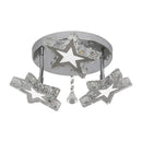 GobekUsa Crystal Nordic LED Ceiling Chandelier for Modern Indoor Lighting