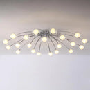 GobekUsa LED Glass Chandelier for Modern Home Decor