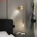 GobekUsa LED Wall Lamps - Modern Bedside & Reading Light for Bedroom, Study, Stairway
