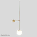 GobekUsa Glass Ball LED Wall Lamp for Modern Minimalist Decor