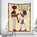 GobekUsa Egyptian Mural Tapestry Bohemian Home Decor Yoga Mat Sofa Blanket