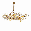 Aosta Branch Glass Flower Chandelier