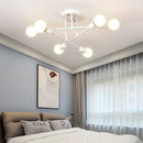 GobekUsa LED Metal Chandeliers for Living Room - Stylish Ceiling Light for Home Decor