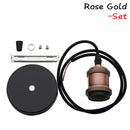 GobekUsa Industrial Pendant Light Lamp E27 90-265V Edison Bulb Holder Loft Home Decor