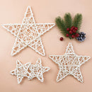 GobekUsa Christmas Star Wreath Home Decoration - Wedding Background DIY Artificial Plants Wholesale