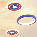 GobekUsa LED Ceiling Light for Kid's Room Chandelier Bedroom Decorative Lamp