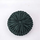 GobekUsa 3D Pumpkin Vehicle Wheel Round Velvet Throw Pillow for Couch Decor