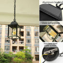 GobekUsa Garden Pendant Lamp: Waterproof Hanging Lantern for Courtyard and Balcony