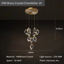 GobekUsa Crystal Diamond Chandelier for Duplex Building Stairwell Loft Pendant Lighting
