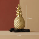 GobekUsa Golden Pineapple Figurine | Modern Nordic Home Decor & Gift
