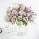 GobekUsa Artificial Peony Flower Bouquet for Wedding Party Home Decoration