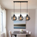 GobekUsa Industrial Pendant Lights - Modern Kitchen Island Lamp, Cafe Hanging Light