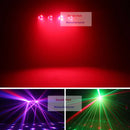 GobekUsa 4-in-1 LED Light Stand: Par, Derby, Strobe, Wash, Laser Effects - Ideal for Bars & Discos
