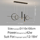 Nordic Contemporary Metal LED Pendant Light