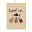 GobekUsa Beauty Salon Wall Art Set