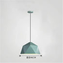 GobekUsa Iron Diamond Pendant Lights Modern Geometry Pendent Lighting for Living Room & Cafe