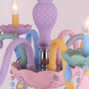 GobekUsa Crystal Candle Chandelier: Elegant European Design for Bedroom, Restaurant & Children's Room