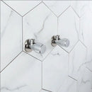 GobekUsa Brass Triangle Valve Gold Corner Bathroom Tap Water Control 1/2*1/2 Angle valves