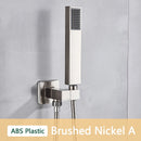 GobekUsa ABS Plastic Hand Shower with Hose, Bracket | Wall Mounted Handheld Shower