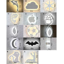 GobekUsa Kids' LED Wall Light Modern Acrylic Bedroom Sconce Decor, AC85-265V