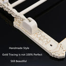 GobekUsa Aluminum Bath Hardware Set: Shelf, Towel Rack, Paper Holder, Brush Holder, Hooks