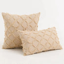 GobekUsa Black Boho Lumbar Woven Pillow Cover for Bed Bedroom Decor