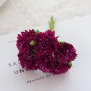 GobekUsa Carnation Stamen Silk Flowers for Home Decor, Wedding, DIY, Gifts