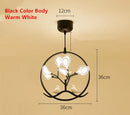 GobekUsa Gold Glass Ball Chandelier Nordic Design for Home Dining Kitchen Restaurant Hallway