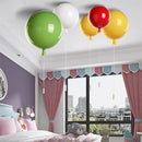 GobekUsa Balloon Acrylic Ceiling Light: Modern 5 Color Kids Room E27 Lamp with Switch