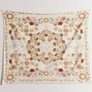 GobekUsa Celestial Floral Moon Phase Tapestry for Aesthetic Room Decor