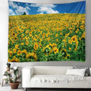 GobekUsa Datura Hippie Bohemian Tapestry: Plant Home Decor Wall Hanging Yoga Mat Blanket