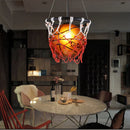 GobekUsa Basketball Pendant Light: Creative Decorative Chandelier for Restaurant, Cafe, Bedroom.