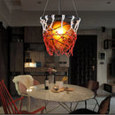 GobekUsa Basketball Style Pendant Light for Kids' Room and Cafe