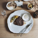 GobekUsa Ceramic Dinner Plate Set - Premium Quality Round Plates for Restaurants and Home Use