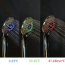 GobekUsa LED Light Shower Head with Digital Temperature Control
