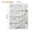 GobekUsa Geometric Art Indoor Wall Lamp for Bedroom Living Room Staircase Home Decor