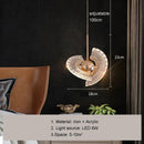 GobekUsa Gold LED Pendant Light - Elegant Adjustable Chandelier for Indoor Home decor
