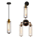 GobekUsa Industrial Pendant Light for Bar Hallway Living Room Restaurant