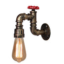 GobekUsa Industrial Water Pipe Wall Sconce for Restaurant Cafe Bar Kitchen