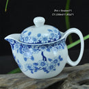 GobekUsa Dragon Teapot Tea Set, Porcelain Kung Fu Teaware for Puer Oolong Ceremony