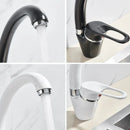 GobekUsa Beige Brass Kitchen Faucet 360 Swivel Spout Single Handle Mixer Tap