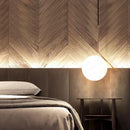 GobekUsa Glass Ball Pendant Lampshade - High Quality Milky Glass Ball Design