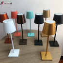 GobekUsa Crystal LED Rechargeable Table Lamp - Elegant Cordless Hotel Restaurant Bar Light