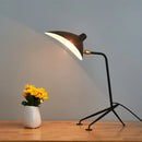 GobekUsa Black Serge Mouille Tripod Floor Lamp - Loft Industrial Standing Lamp