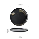 GobekUsa Ceramic Round Dinner Plate - Restaurant Quality